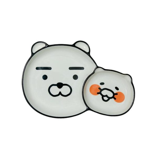 Kakao Friends - Doodle Doodle Ryan & Choonsik Sharing Plate Discount - Image 5
