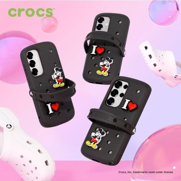 SLBS - Crocs Black Case (Galaxy S25 Series) on Sale